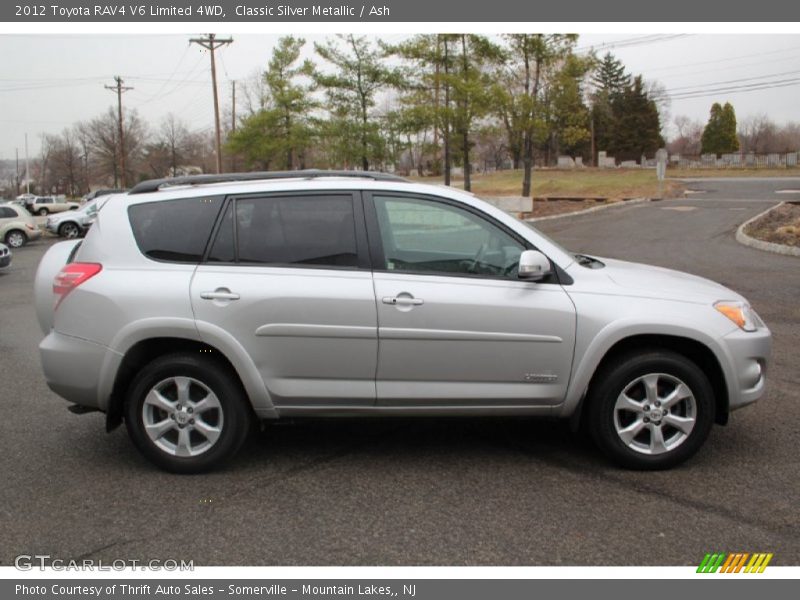 Classic Silver Metallic / Ash 2012 Toyota RAV4 V6 Limited 4WD