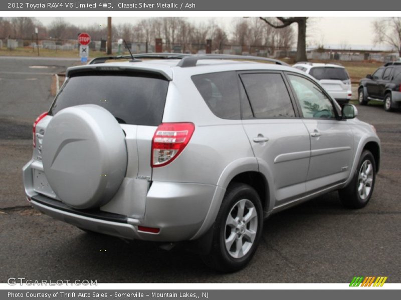 Classic Silver Metallic / Ash 2012 Toyota RAV4 V6 Limited 4WD