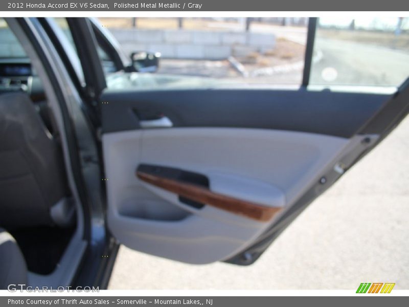 Polished Metal Metallic / Gray 2012 Honda Accord EX V6 Sedan