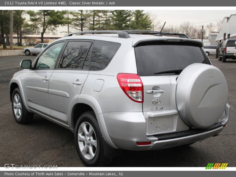Classic Silver Metallic / Ash 2012 Toyota RAV4 V6 Limited 4WD