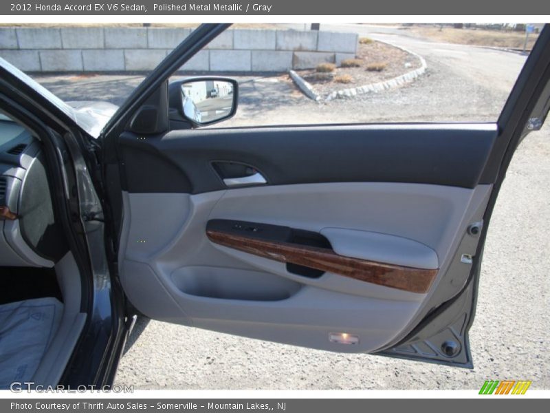 Polished Metal Metallic / Gray 2012 Honda Accord EX V6 Sedan