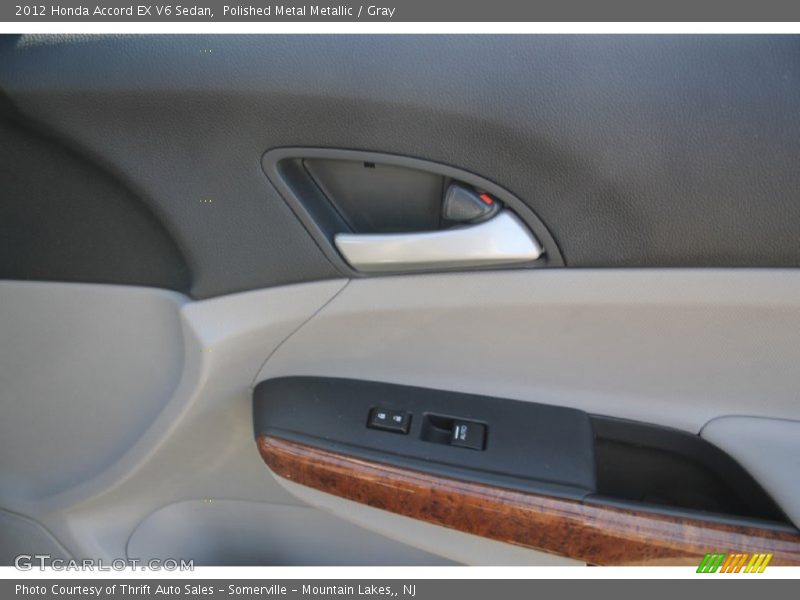 Polished Metal Metallic / Gray 2012 Honda Accord EX V6 Sedan