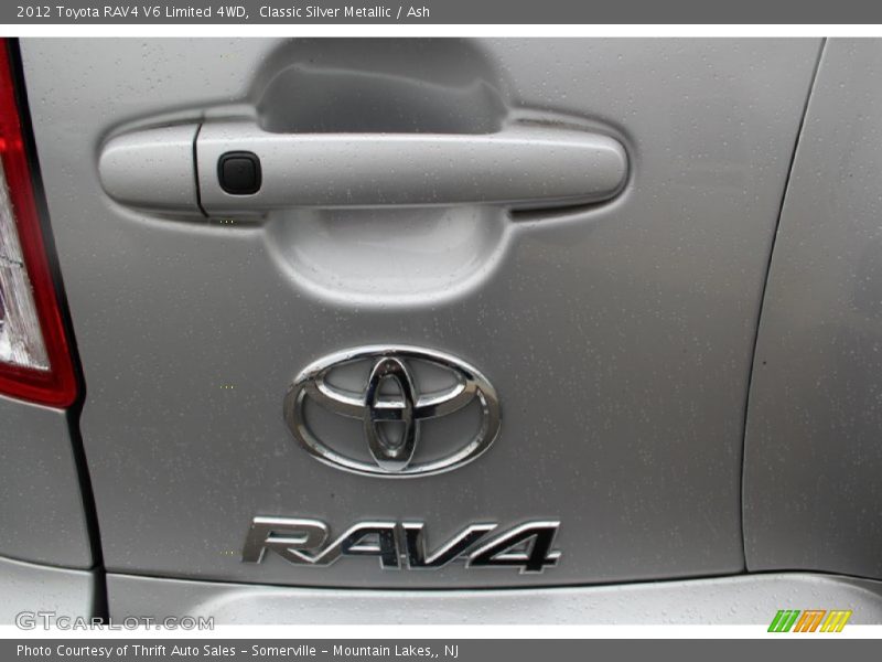 Classic Silver Metallic / Ash 2012 Toyota RAV4 V6 Limited 4WD