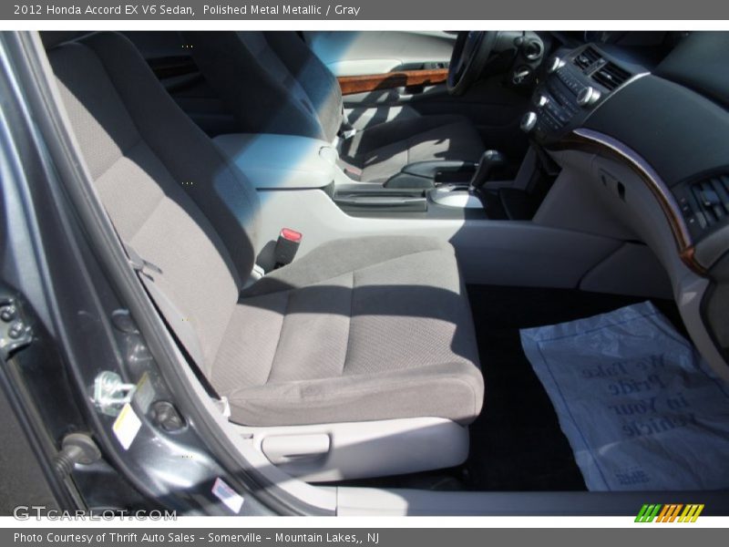 Polished Metal Metallic / Gray 2012 Honda Accord EX V6 Sedan
