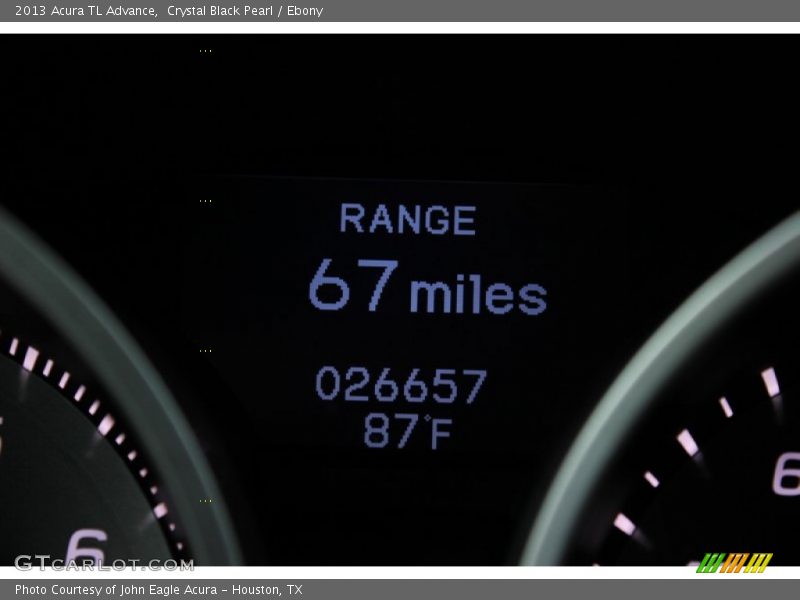 Crystal Black Pearl / Ebony 2013 Acura TL Advance