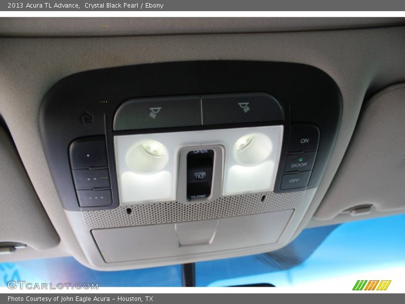 Crystal Black Pearl / Ebony 2013 Acura TL Advance