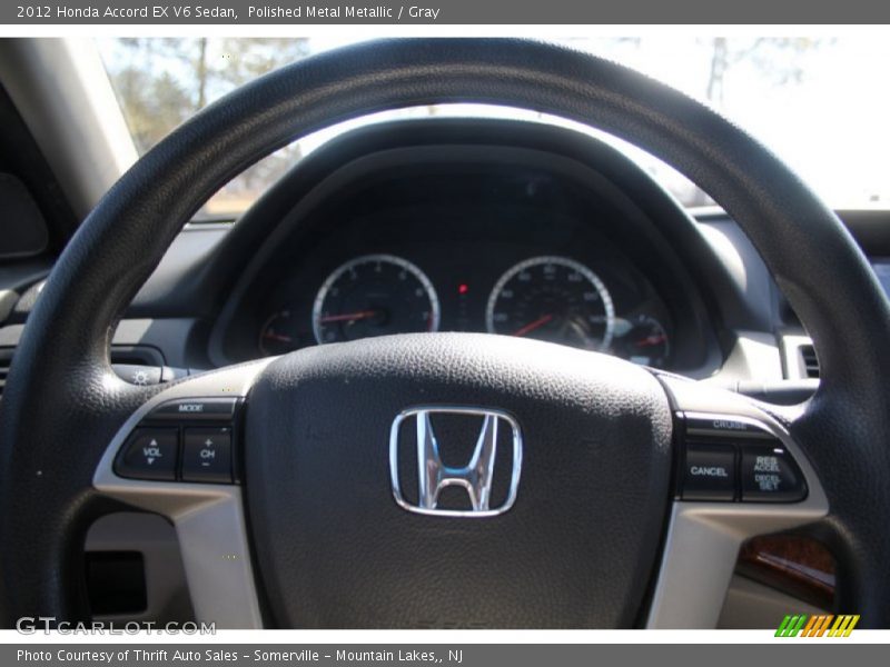 Polished Metal Metallic / Gray 2012 Honda Accord EX V6 Sedan