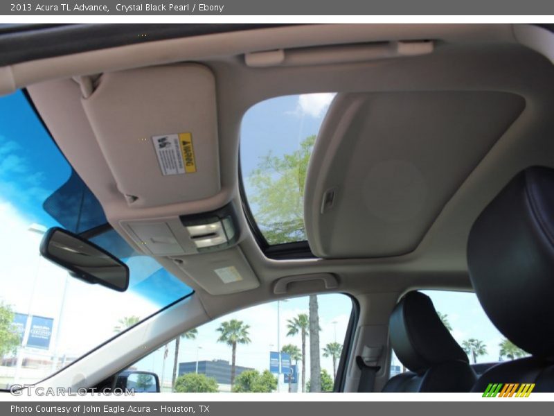 Crystal Black Pearl / Ebony 2013 Acura TL Advance