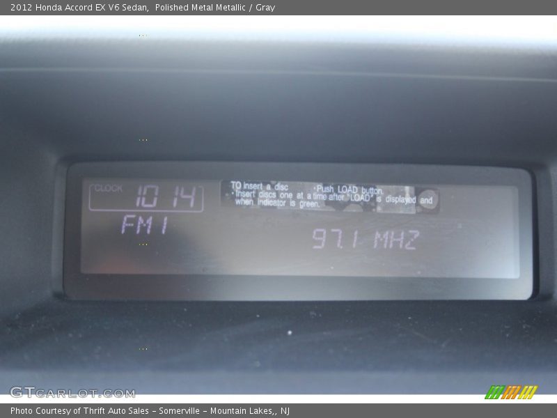 Polished Metal Metallic / Gray 2012 Honda Accord EX V6 Sedan