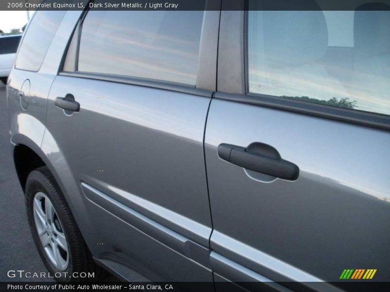 Dark Silver Metallic / Light Gray 2006 Chevrolet Equinox LS