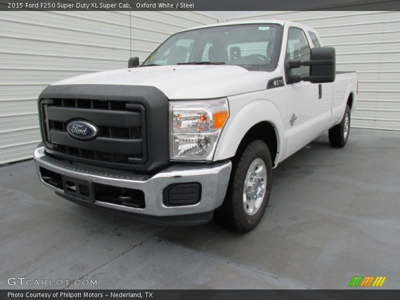 Oxford White / Steel 2015 Ford F250 Super Duty XL Super Cab