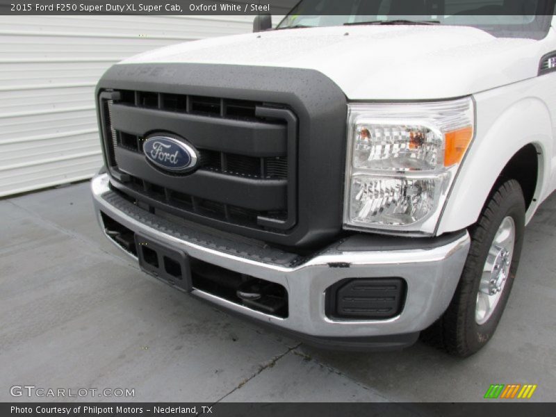 Oxford White / Steel 2015 Ford F250 Super Duty XL Super Cab