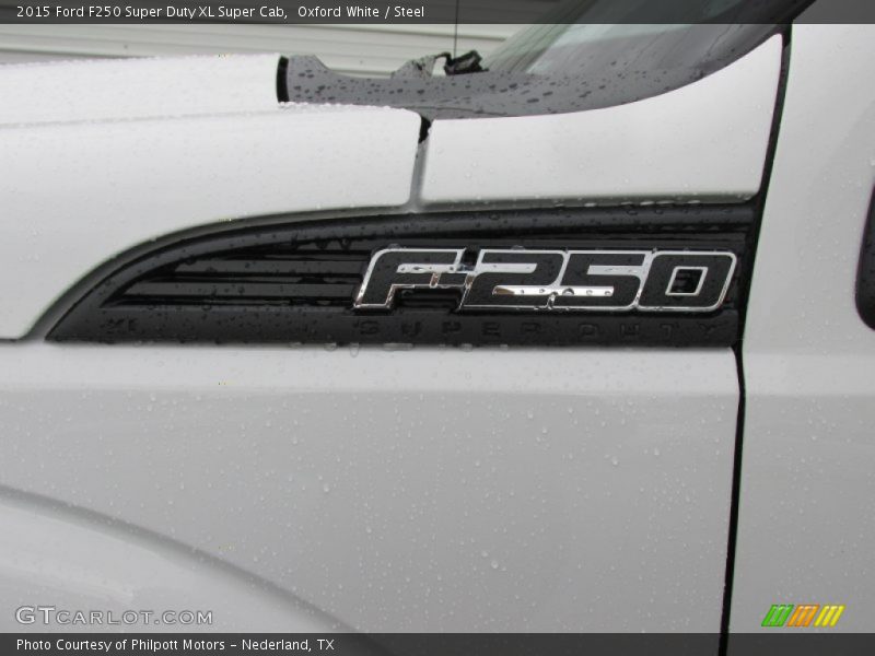 Oxford White / Steel 2015 Ford F250 Super Duty XL Super Cab