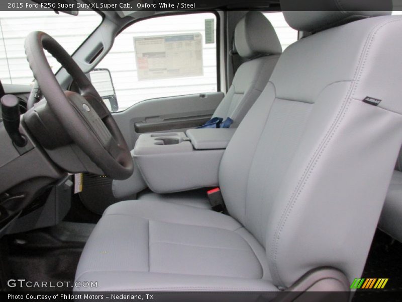 Oxford White / Steel 2015 Ford F250 Super Duty XL Super Cab