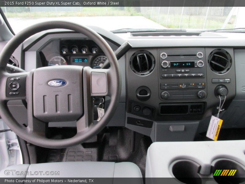 Dashboard of 2015 F250 Super Duty XL Super Cab