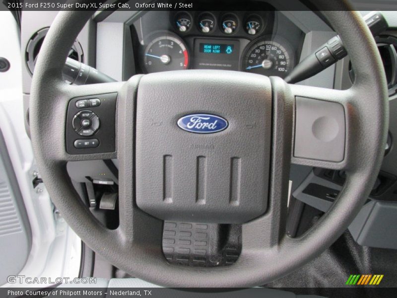  2015 F250 Super Duty XL Super Cab Steering Wheel