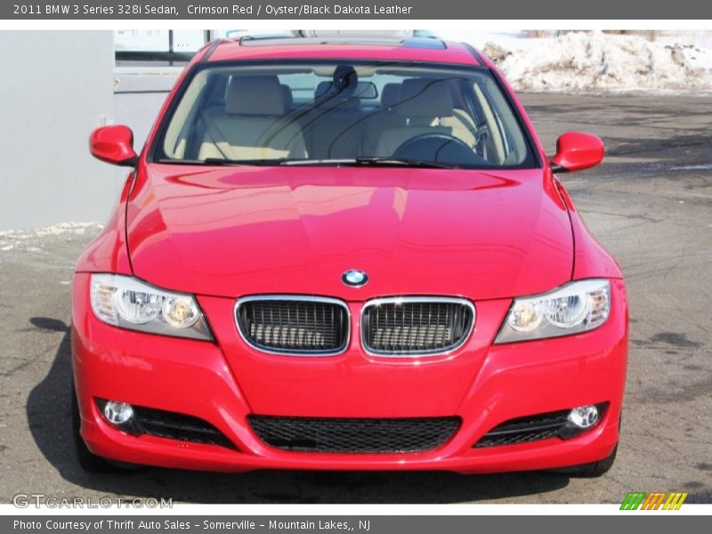 Crimson Red / Oyster/Black Dakota Leather 2011 BMW 3 Series 328i Sedan