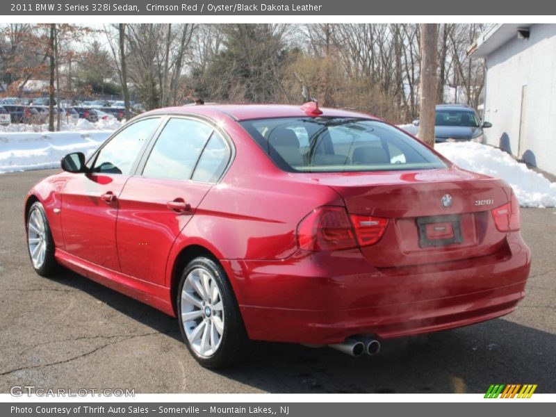 Crimson Red / Oyster/Black Dakota Leather 2011 BMW 3 Series 328i Sedan