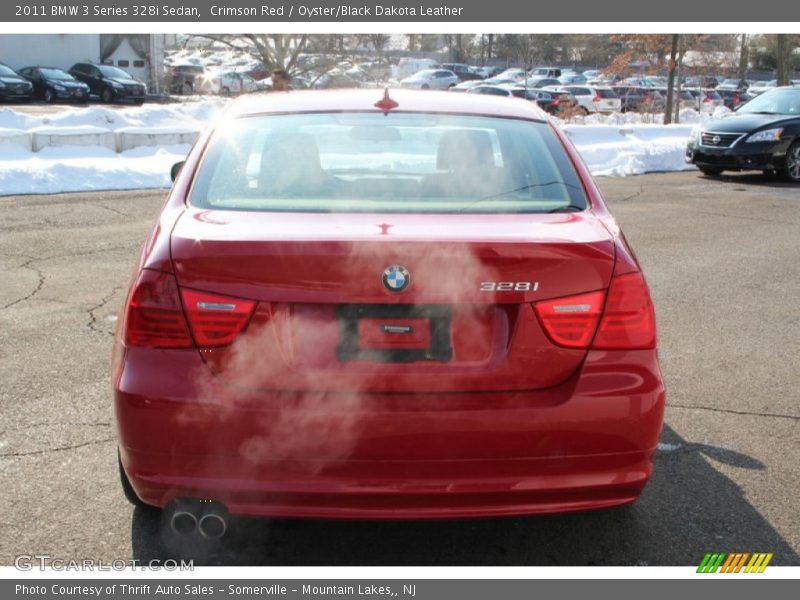 Crimson Red / Oyster/Black Dakota Leather 2011 BMW 3 Series 328i Sedan