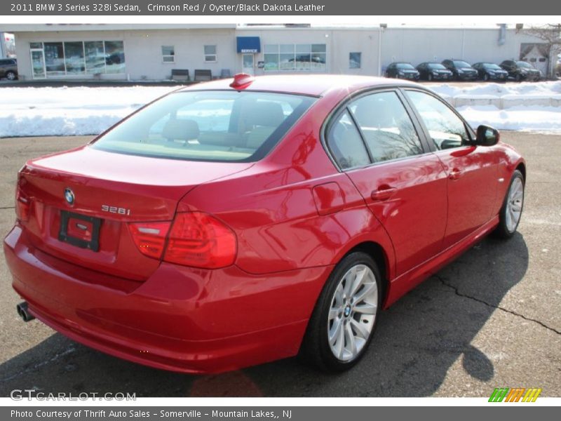 Crimson Red / Oyster/Black Dakota Leather 2011 BMW 3 Series 328i Sedan