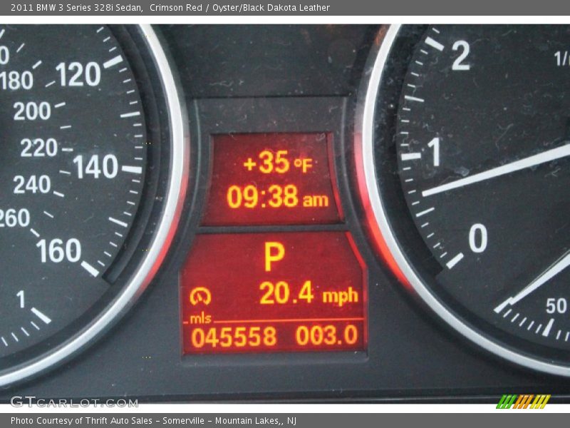 Crimson Red / Oyster/Black Dakota Leather 2011 BMW 3 Series 328i Sedan