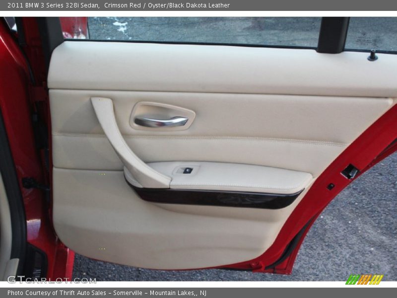 Crimson Red / Oyster/Black Dakota Leather 2011 BMW 3 Series 328i Sedan