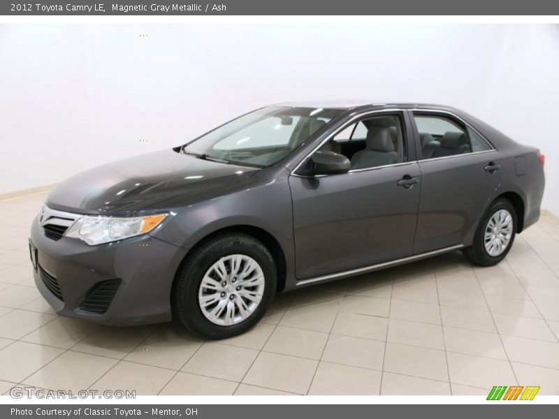 Magnetic Gray Metallic / Ash 2012 Toyota Camry LE