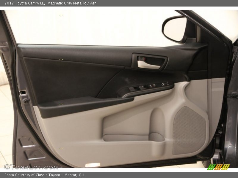 Magnetic Gray Metallic / Ash 2012 Toyota Camry LE