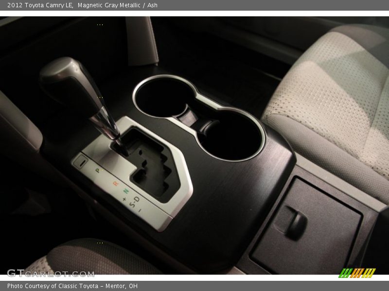 Magnetic Gray Metallic / Ash 2012 Toyota Camry LE