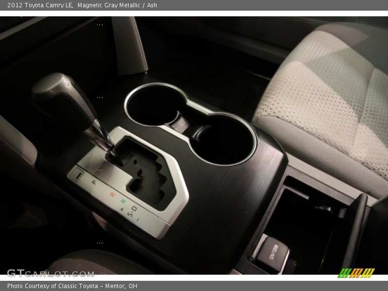 Magnetic Gray Metallic / Ash 2012 Toyota Camry LE