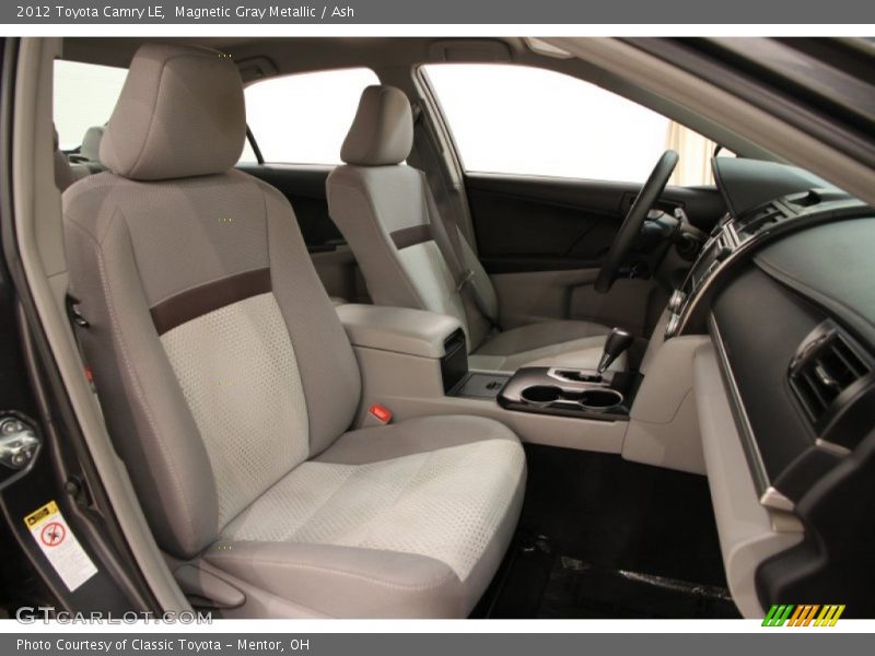 Magnetic Gray Metallic / Ash 2012 Toyota Camry LE