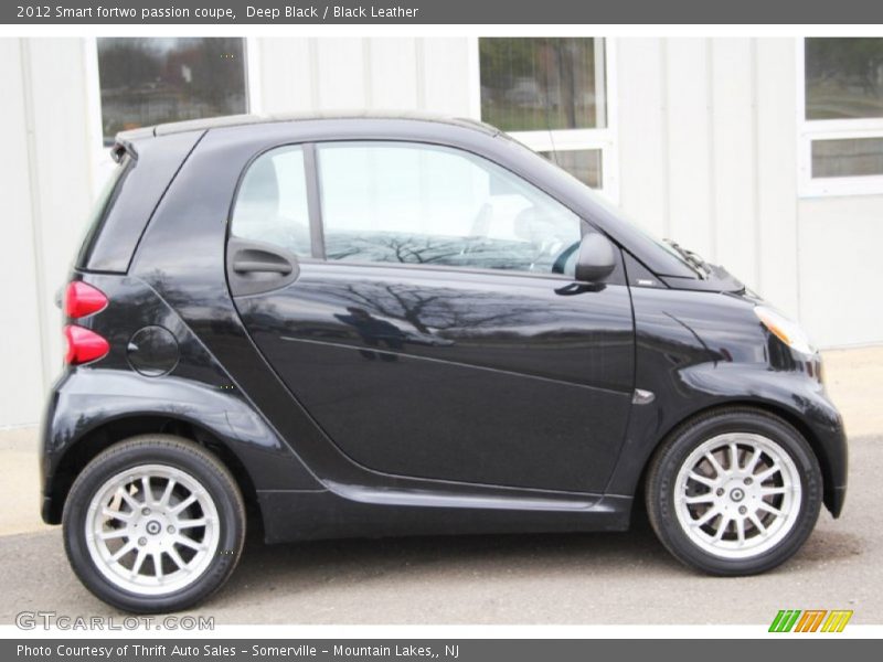 Deep Black / Black Leather 2012 Smart fortwo passion coupe