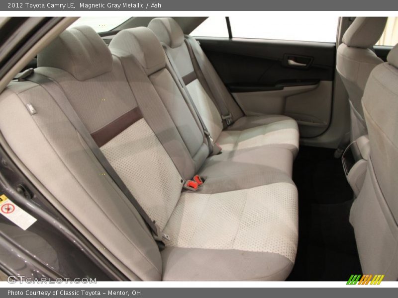 Magnetic Gray Metallic / Ash 2012 Toyota Camry LE
