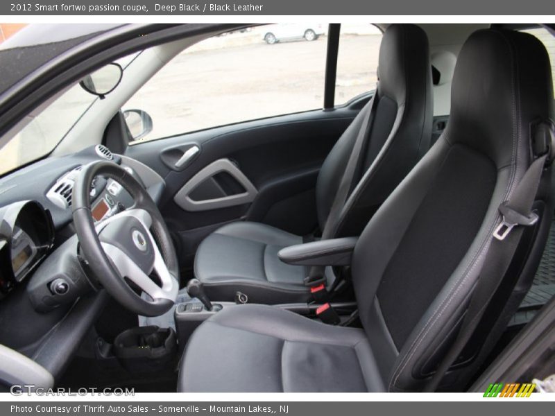 Deep Black / Black Leather 2012 Smart fortwo passion coupe