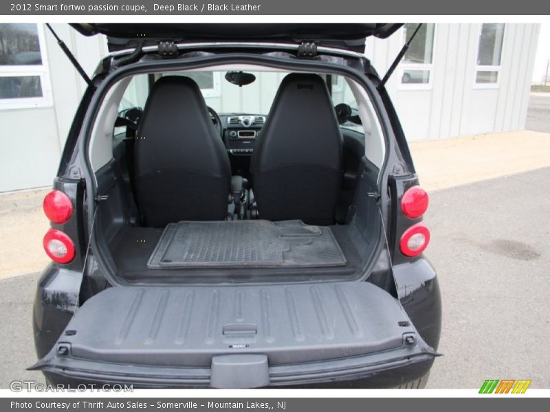 Deep Black / Black Leather 2012 Smart fortwo passion coupe