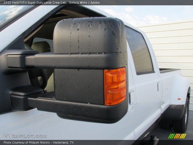 Oxford White / Adobe 2015 Ford F350 Super Duty Lariat Crew Cab