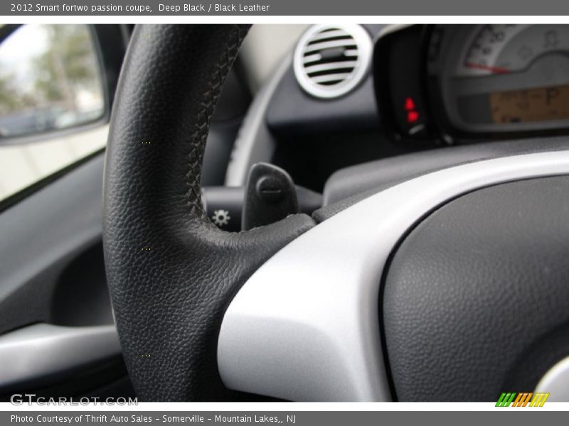 Deep Black / Black Leather 2012 Smart fortwo passion coupe