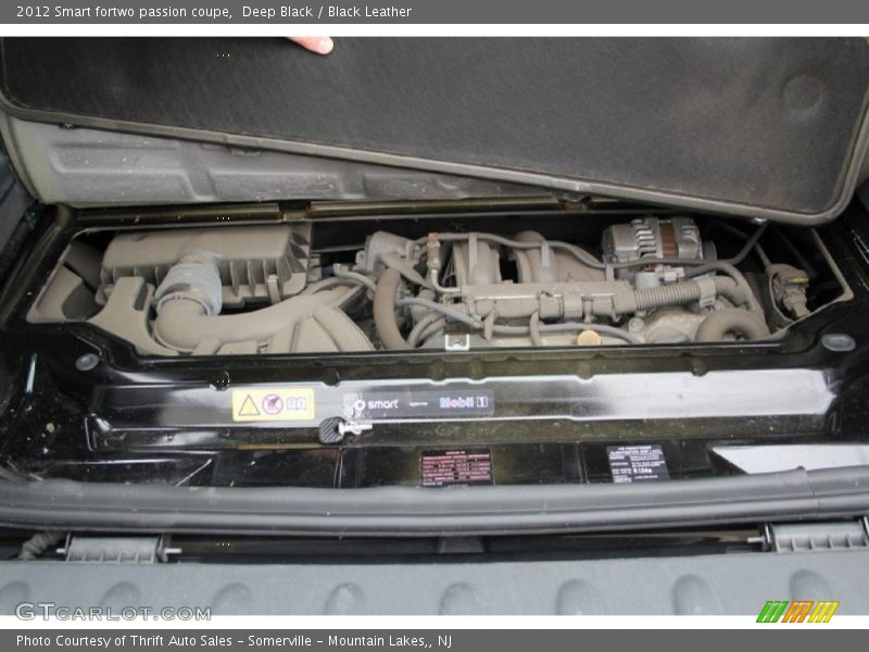 Deep Black / Black Leather 2012 Smart fortwo passion coupe