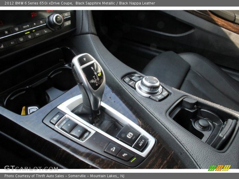 Black Sapphire Metallic / Black Nappa Leather 2012 BMW 6 Series 650i xDrive Coupe