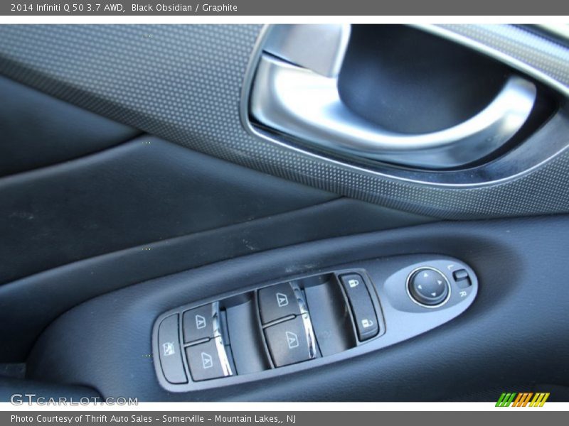 Black Obsidian / Graphite 2014 Infiniti Q 50 3.7 AWD