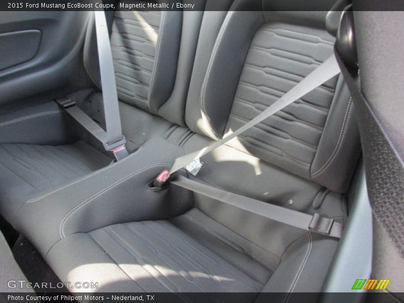 Magnetic Metallic / Ebony 2015 Ford Mustang EcoBoost Coupe