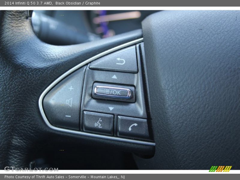 Black Obsidian / Graphite 2014 Infiniti Q 50 3.7 AWD