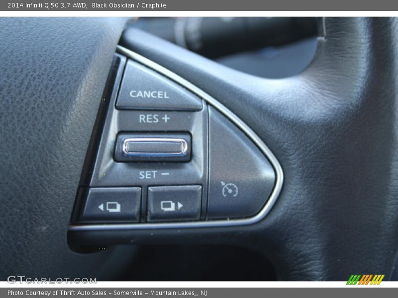 Black Obsidian / Graphite 2014 Infiniti Q 50 3.7 AWD