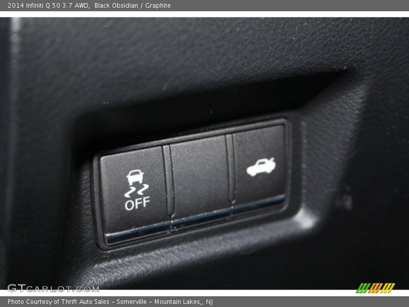 Black Obsidian / Graphite 2014 Infiniti Q 50 3.7 AWD