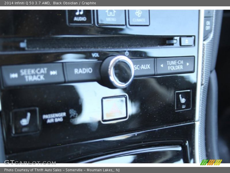 Black Obsidian / Graphite 2014 Infiniti Q 50 3.7 AWD