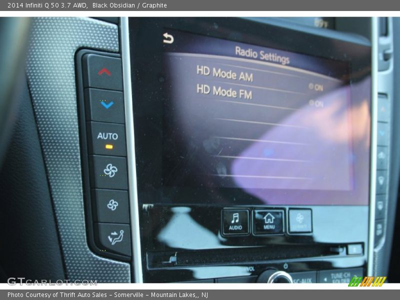 Black Obsidian / Graphite 2014 Infiniti Q 50 3.7 AWD
