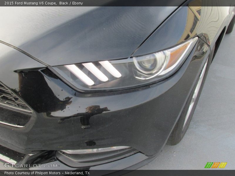 Black / Ebony 2015 Ford Mustang V6 Coupe
