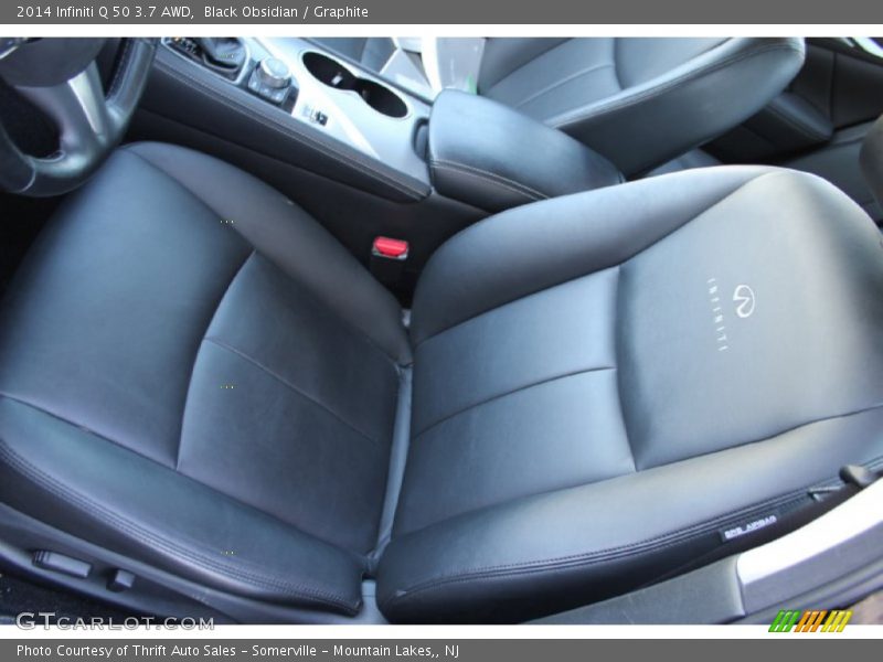 Black Obsidian / Graphite 2014 Infiniti Q 50 3.7 AWD