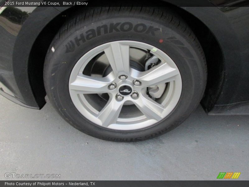 Black / Ebony 2015 Ford Mustang V6 Coupe