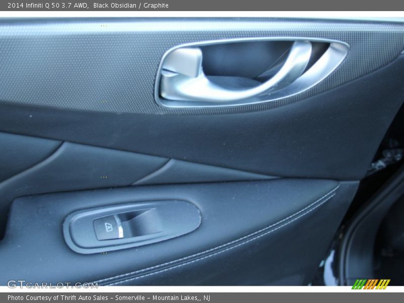 Black Obsidian / Graphite 2014 Infiniti Q 50 3.7 AWD